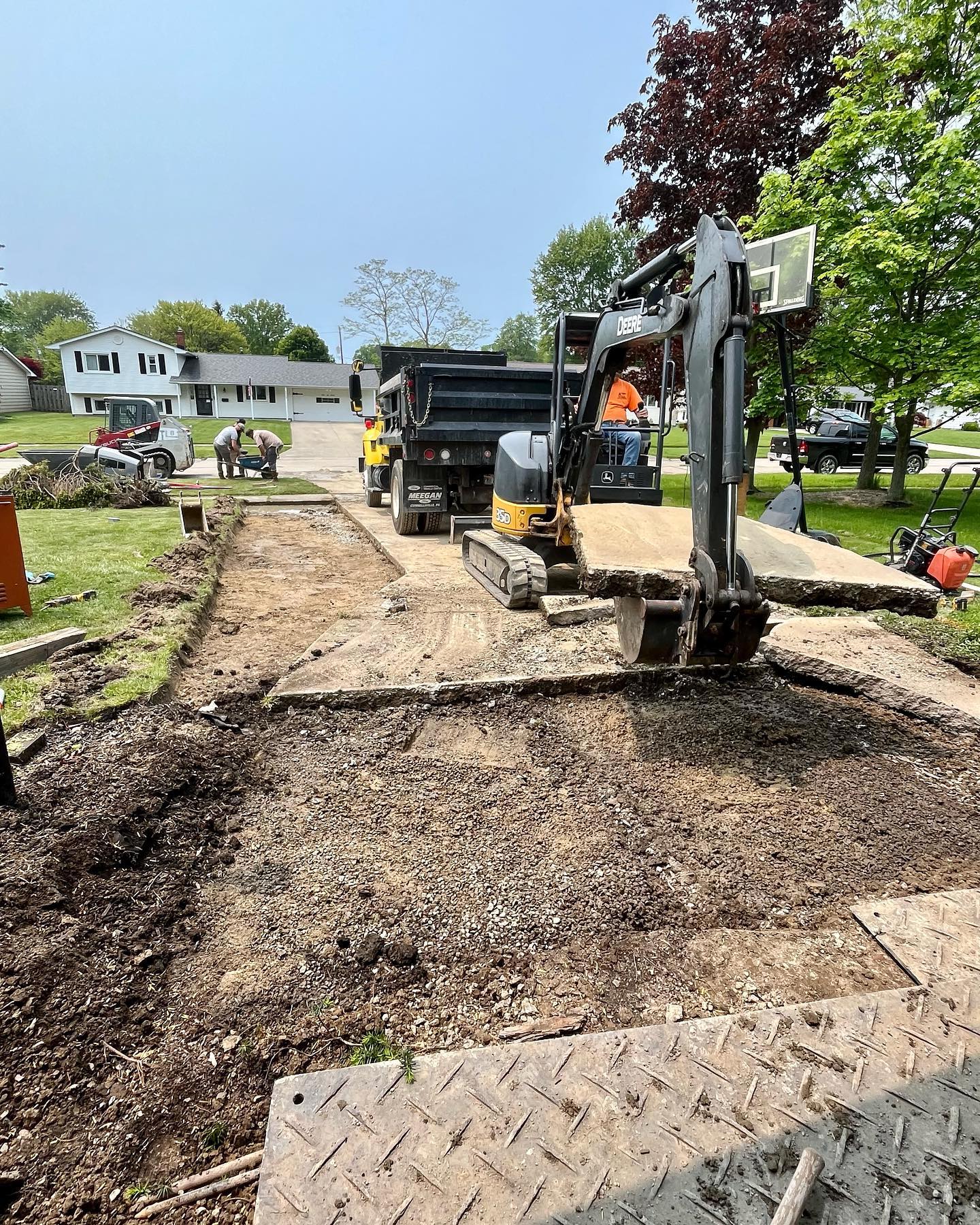 driveway construction